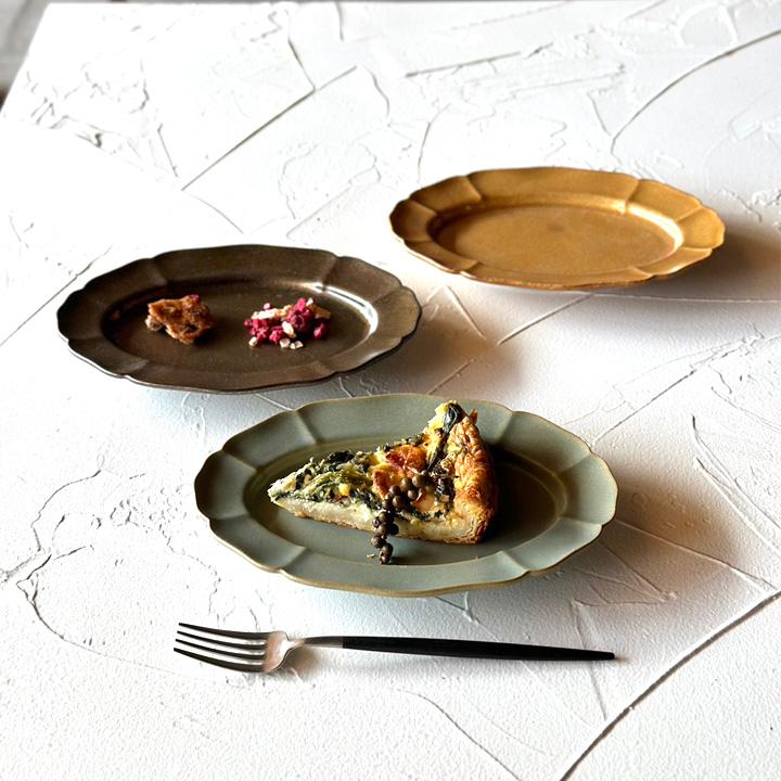 大皿 ホーソン オーバル プレート 19.5cm 7color 食器 おしゃれ 皿 中皿 お