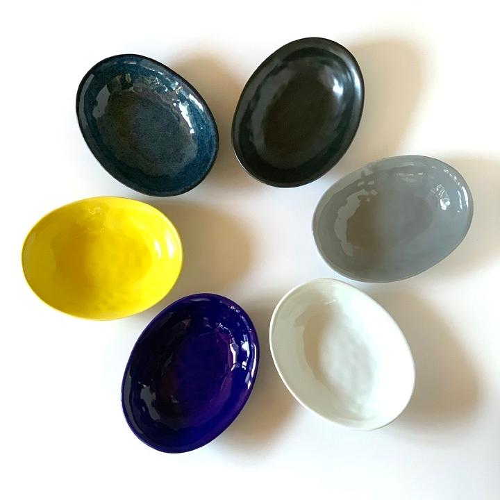 オーバル皿10枚セット　パスタ皿、カレー皿、業務用 カレー皿 24cm オーバル 窯変 磁器 （ 食洗機対応 電子レンジ