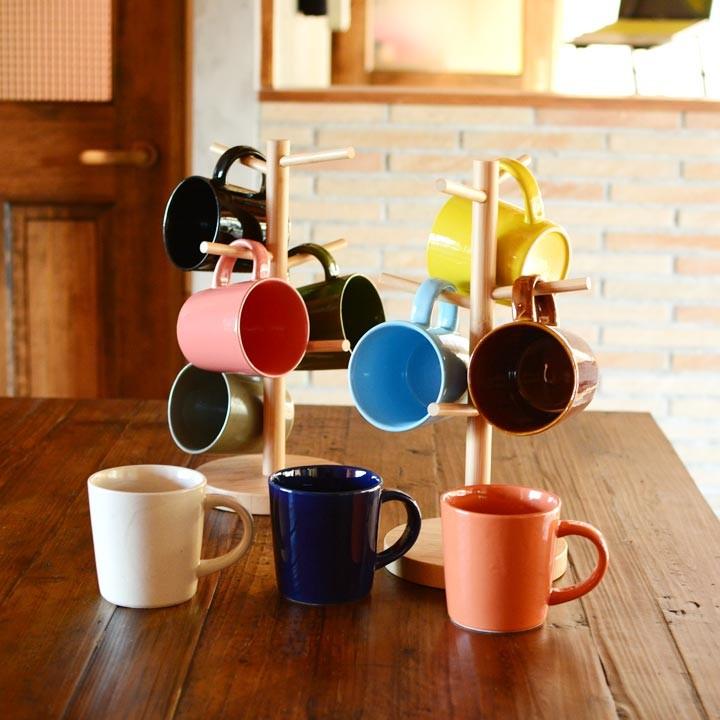 マグカップ おしゃれ 北欧 マグ かわいい 家族 お揃い 陶器 カップ 日本製 シンプル マグカップ 10color おうちごはん R91 窯元ロングアイランド 通販 Yahoo ショッピング