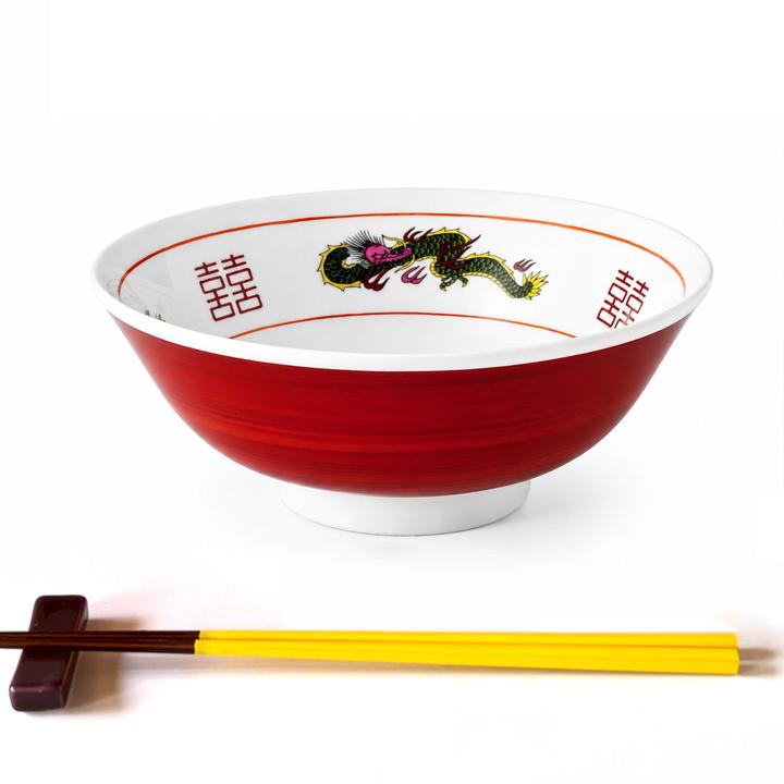アウトレット sale 三ツ龍切立6.3丼 中華食器 ラーメン丼 昔ながらの