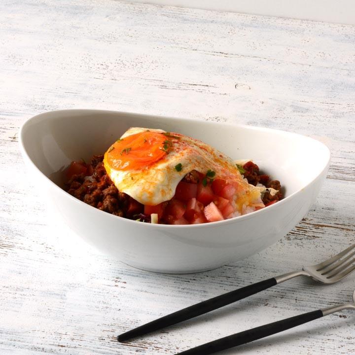 ホワイトオーバルボウル カレーボウル　19枚セット コストコ ホワイトボウル 4個セット カレー皿 パスタ皿 サラダ皿
