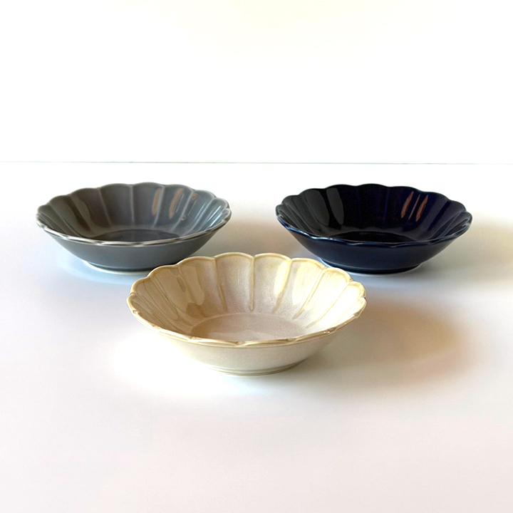 3色セット)単品よりお買い得 flower Vintage 5.5浅ボウル 全3color