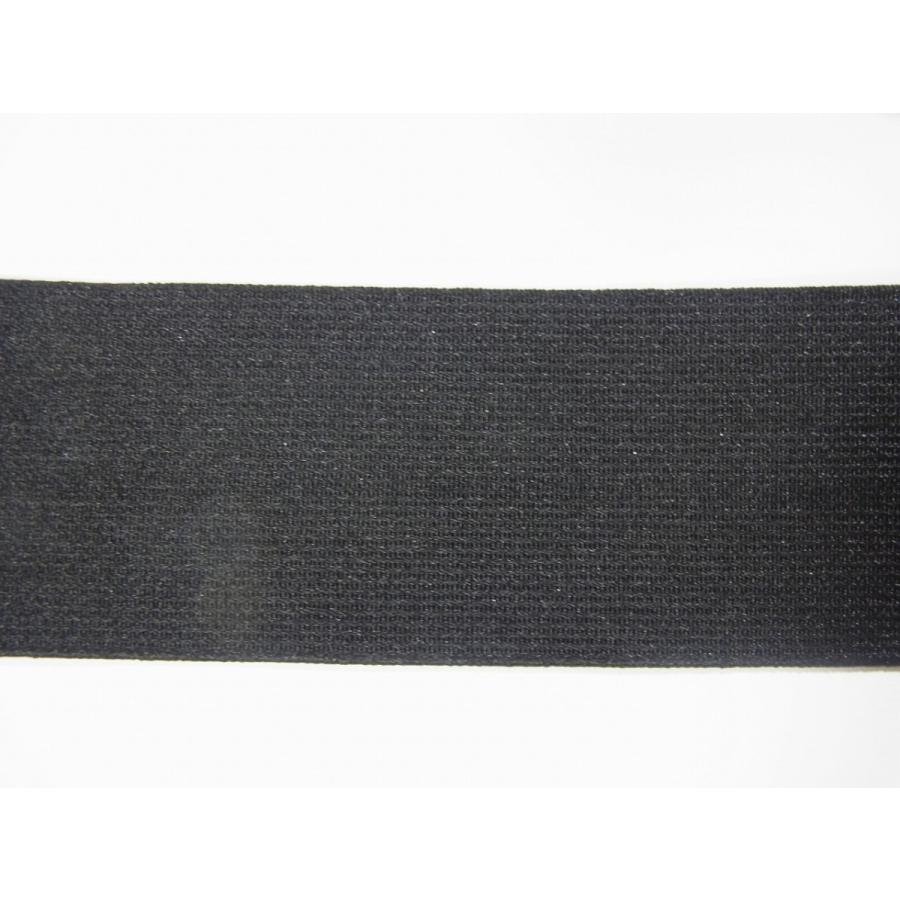 一流アパレル仕様！ソフトオペロン平ゴム黒　100ｍｍ巾 |  | 01