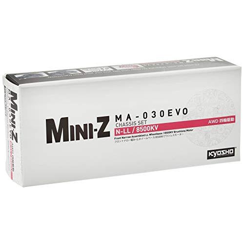 京商 ミニッツAWD MHS/ASF2.4GHzシステム MA-030EVO シャシーセット 32180 mm F/R タイヤ 0×8