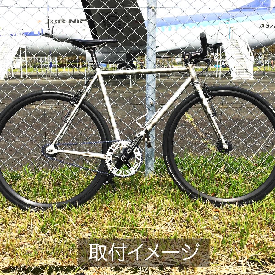 ALTER SC チェーンリング 49T 厚歯 ピストバイク クランク 自転車