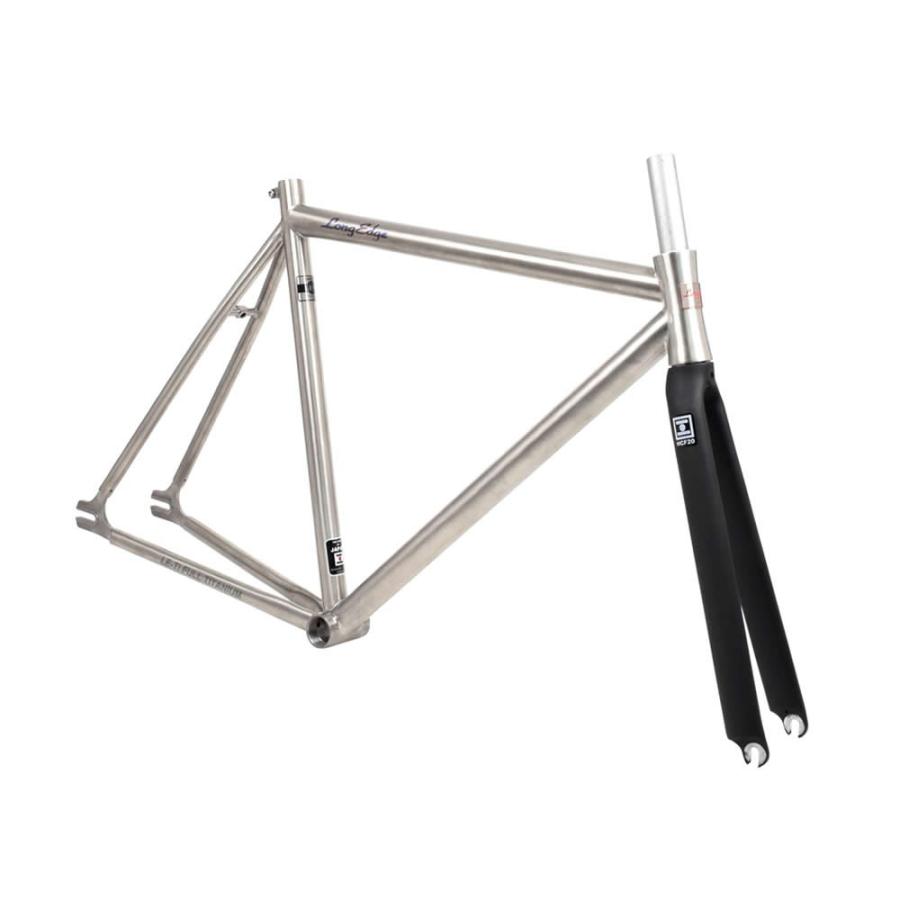 ピストバイクフレームセット LE-Ti Tracker | チタンフレームセット LongEdge ロングエッヂ