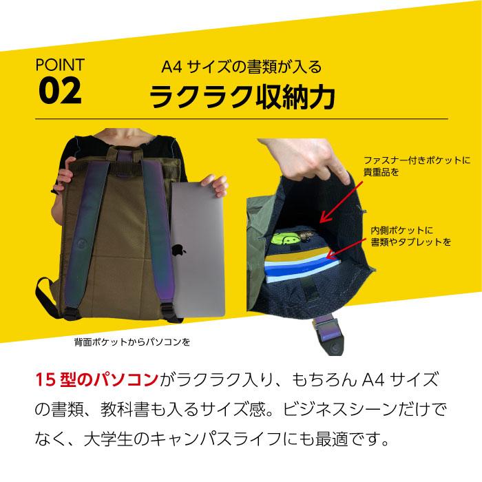 ボールドバナナ bold banana | ロールトップ Roll Top AS03BP バック