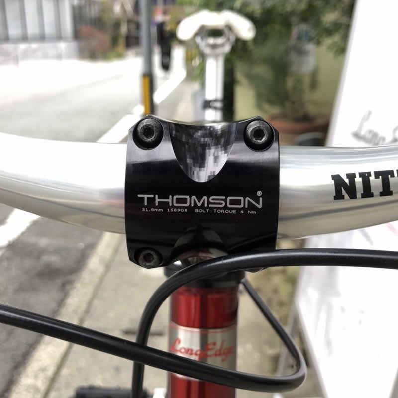 elite X4 | THOMSON トムソン ステム シルバー ブラック 31.8mm elite X4 | THOMSON トムソン ステム シルバー ブラック 31.8mm
