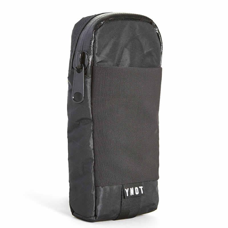 YNOT Tech Case Black XPAC | ワイノット スマホケース スマホポーチ 小物入れ バックパック メッセンジャー メール ...