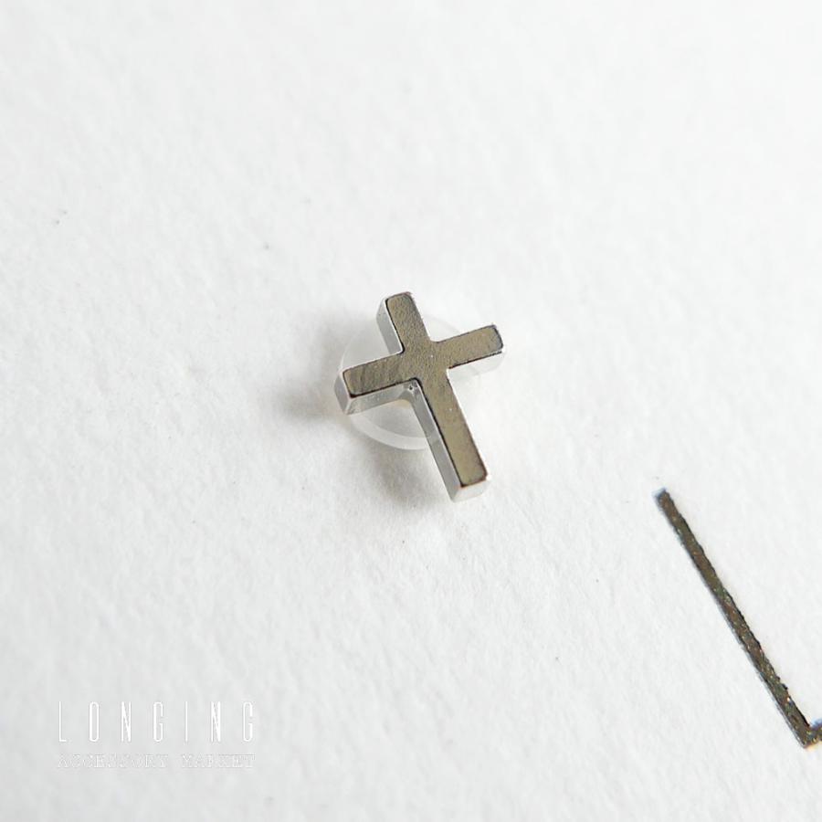 ピアス K18 18金 レディース クロス 十字架 日本製 シンプル ピアス K18 18金 レディース クロス 十字架 日本製 シンプル