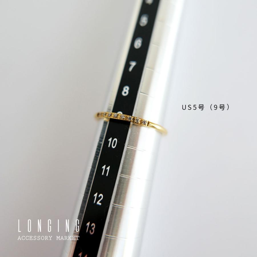 リング 指輪 ステンレス レディース ジルコニア ゴールド シルバー 18Kコーティング 金属アレルギー対応 Stainless ステンレス製リング |  | 09