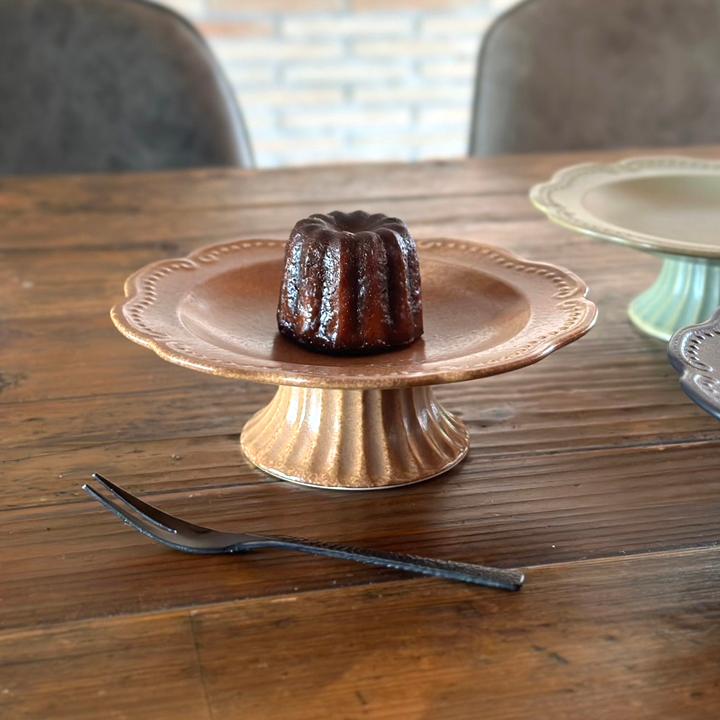 リーフ コンポート 5color デザート皿 おしゃれ 食器 高台皿 フルーツ