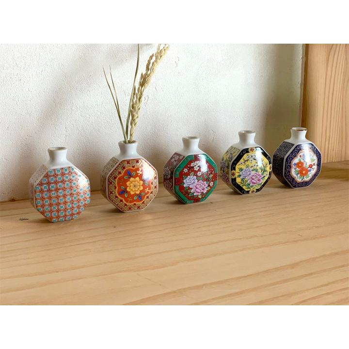 セール SALE 一輪挿し 花瓶 花びん 花器 陶器 赤絵 和食器 和モダン