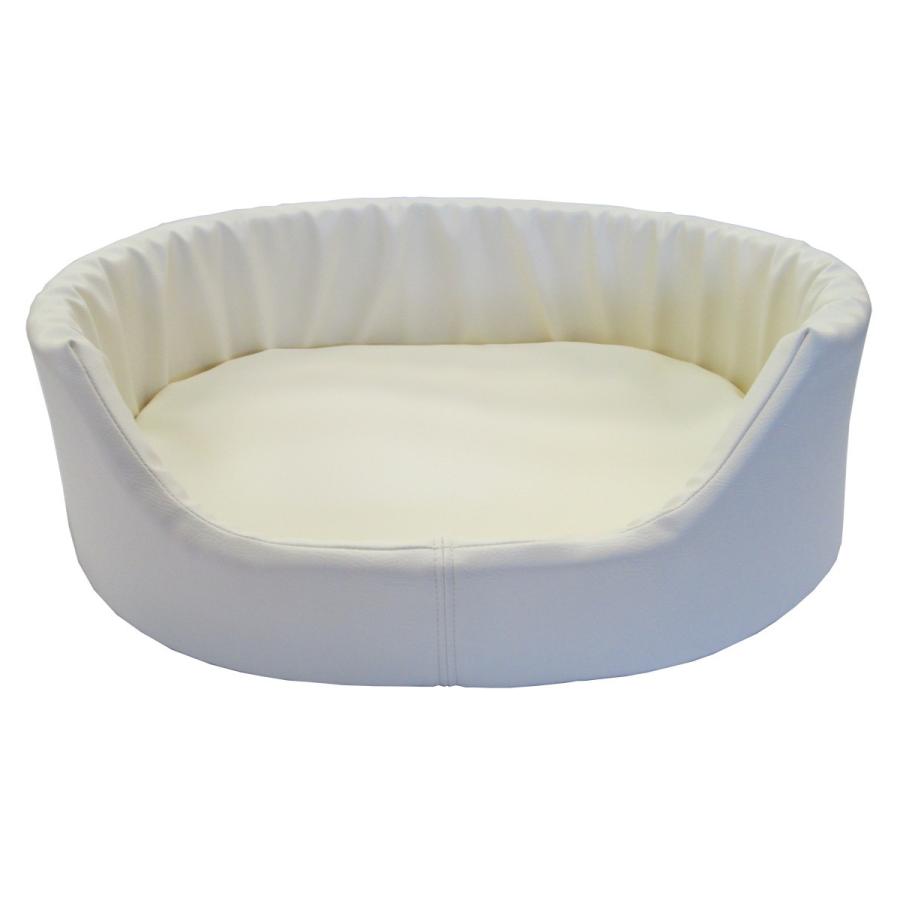 PVCレザーのペットベッド Lサイズ 中型犬用 選べる22色 日本製