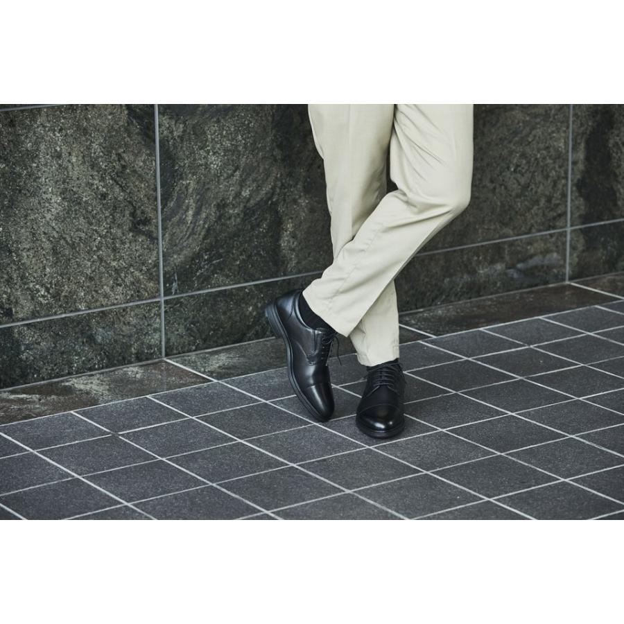 アシックス商事 テクシーリュクス ビジネスシューズ メンズ 幅広 4E相当 冠婚葬祭 本革 サイドゴア 黒 茶色 ストレートチップ 紐 外羽根 スリッポン | texcy luxe | 07