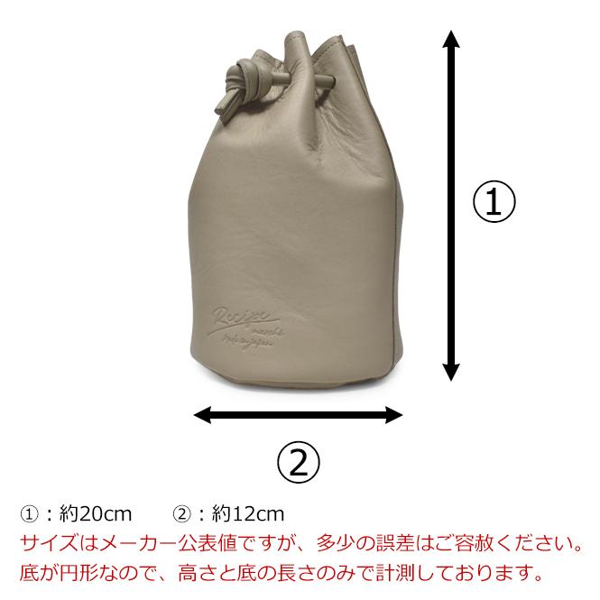 Recipe（レシピ） Recipe MARU BAG ショルダーバッグ ハンドバッグ