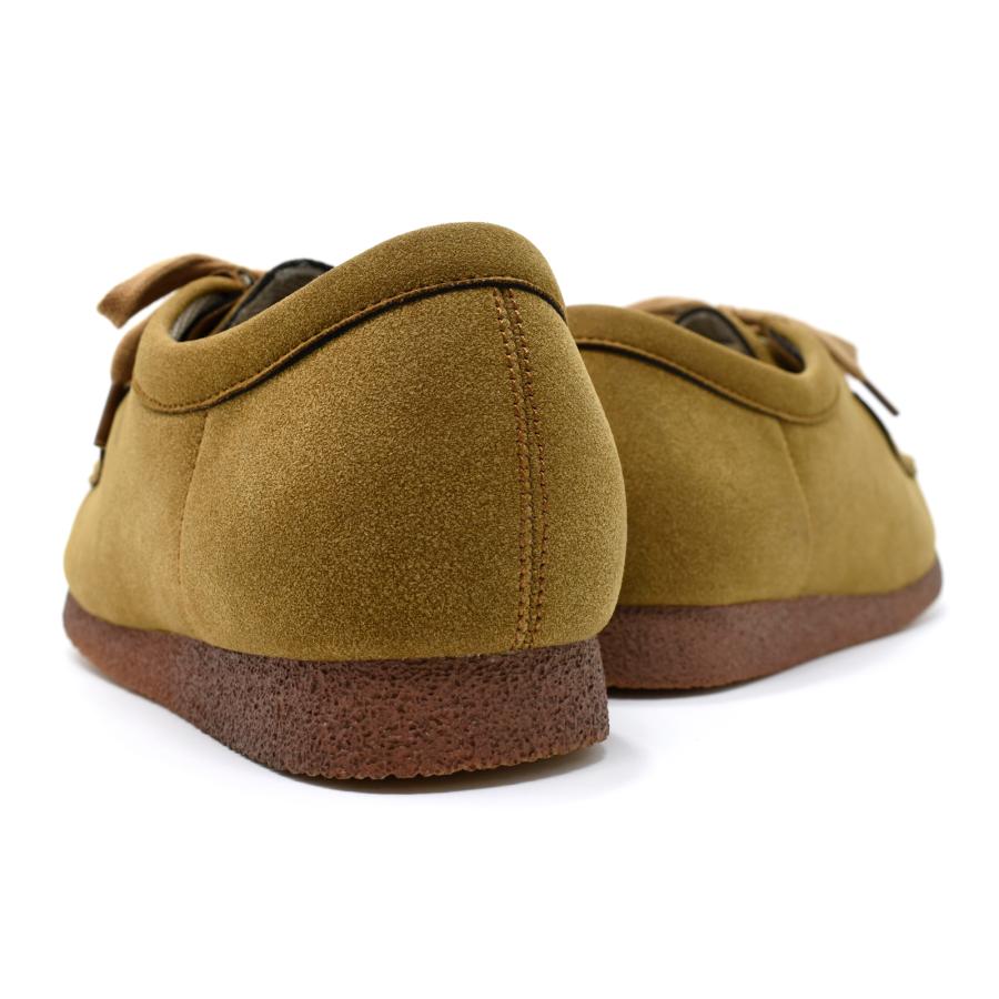 ワラビー メンズ ローカット 2ホール クレープソール風 モカシン 合成皮革 スエード調 スウェード スウエード フェイクレザー 黒 茶色 DIVERSUS KITCHEN dk1900 | D'IVERSUS KITCHEN | 18