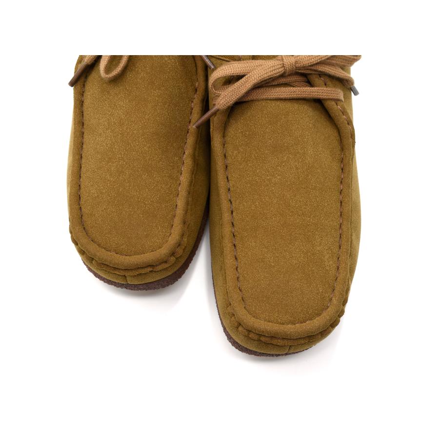 ワラビー メンズ ローカット 2ホール クレープソール風 モカシン 合成皮革 スエード調 スウェード スウエード フェイクレザー 黒 茶色 DIVERSUS KITCHEN dk1900 | D'IVERSUS KITCHEN | 19