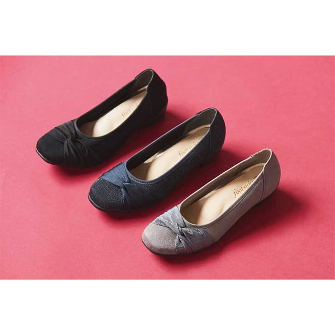 アシックス商事 パンプス 痛くない 黒 紺色 灰色 茶色 歩きやすい 疲れない ローヒール 3e 幅広 走れる かかと 脱げる 対策 フットスキ Fs Longpshoe 通販 Yahoo ショッピング