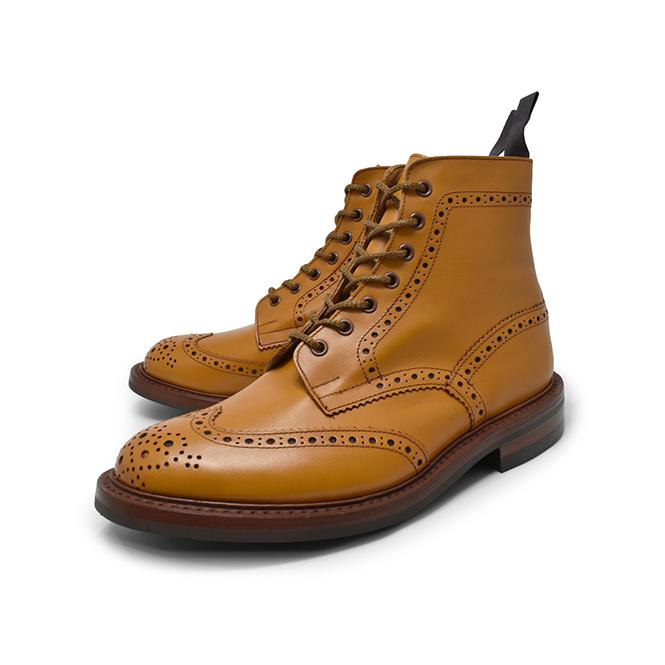 TRICKER'S M2508 MALTON ACORN ANTIQUE トリッカーズ カントリーブーツ ウイングチップブーツ メンズ  エイコーンアンティーク