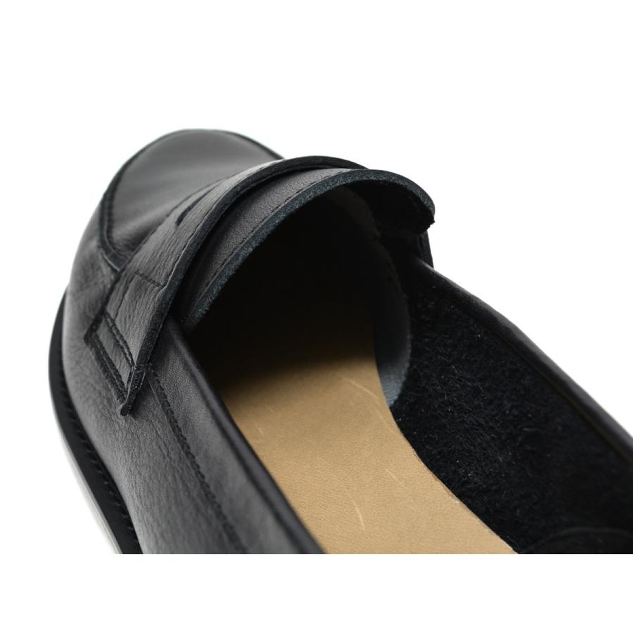 美品　MANEBUマネブ　ローファー　黒　ブラック　本革　ビットローファー　36 MANEBU マネブ 靴 ビット ローファー 革靴 メンズ BITCH SLIPPER