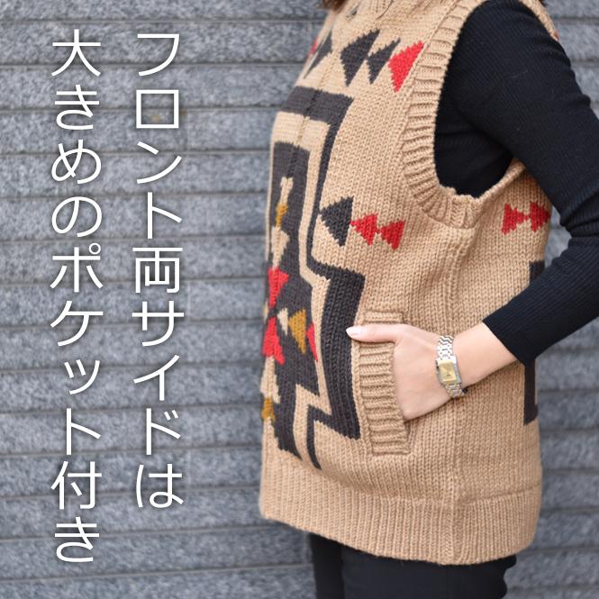 直営店に限定 女性用 男性用 おしゃれ オモイニット ブランド 羊毛 チャコールグレー モカブラウン 灰色 茶色 ユニセックス レディース メンズ セーター ベスト ニット ウール Knit Omoi コーデ オシャレ トップス