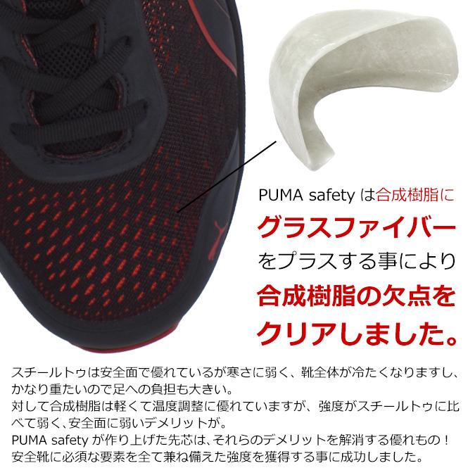 PUMA（プーマ） メンズ 安全靴 セーフティーシューズ ローカット