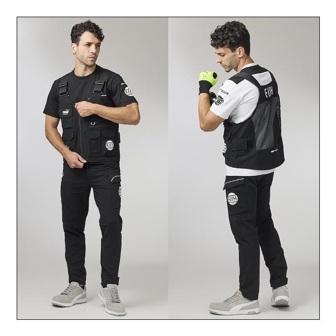 PUMA（プーマ） 作業ウェアPUMA ワークベスト メンズ 作業着 作業服