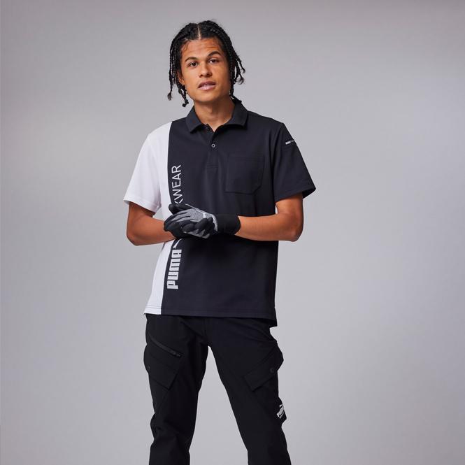 PUMA 作業ウェアPUMA 半袖ポロシャツ メンズ ロゴ 作業着 作業服 PUMA 作業ウェアPUMA 半袖ポロシャツ メンズ ロゴ 作業着 作業服