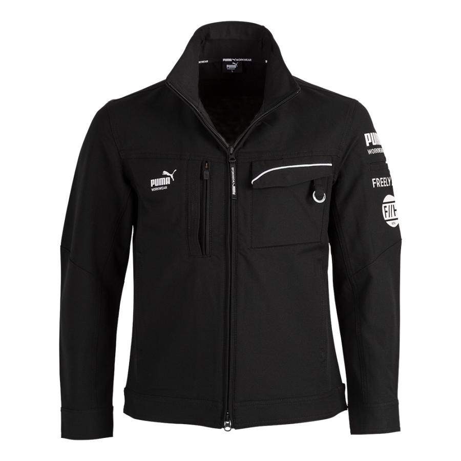 作業ウェアPUMA ワークジャケット メンズ 作業着 作業服 長袖 PUMA WORKWEAR プーマワークウェア ヒロミ コラボ ストレッチ ロゴ 静電気防止 帯電防止 ポケット PUMA ジャケット 作業着 作業服 ジャンパー 工事現場 鳶職 土木 ポイント消化 PUMA（プーマ） 作業ウェアPUMA ワークジャケット メンズ 作業着 作業