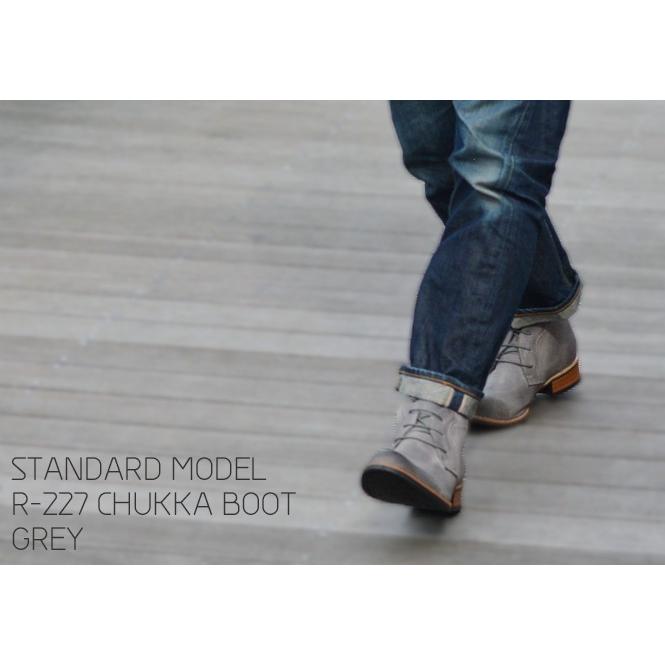 RAUDI（ラウディ） 3ホール チャッカブーツ レザー 本革 スエード