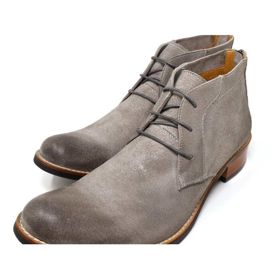 RAUDI（ラウディ） 3ホール チャッカブーツ レザー 本革 スエード