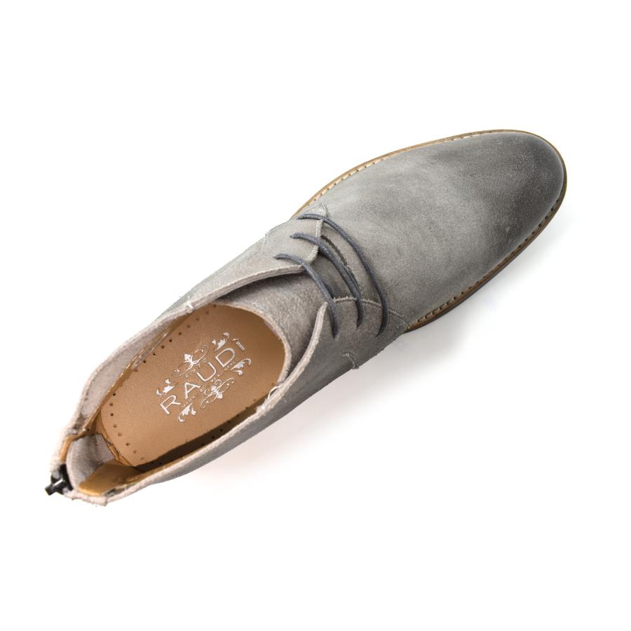 RAUDI（ラウディ） 3ホール チャッカブーツ レザー 本革 スエード