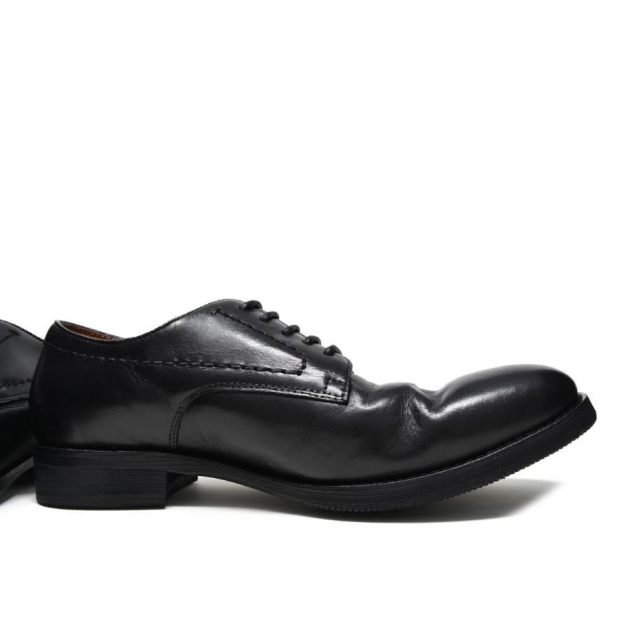 RAUDI（ラウディ） ダービーシューズ シワ加工 水洗い加工 レザー 本革