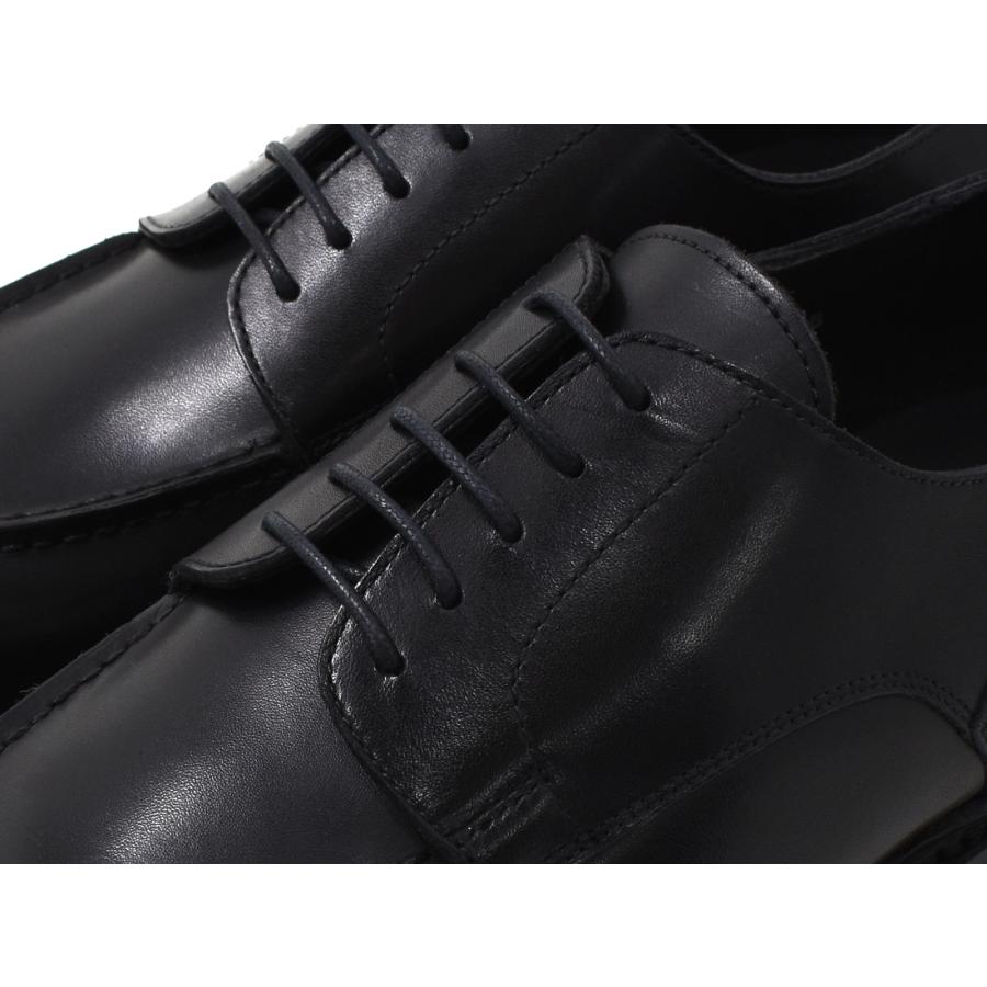 シューイズム メンズ ダービーシューズ Uチップ カーフレザー 本革