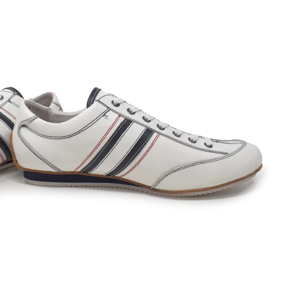 three generations スリージェネレーションズ レザースニーカー メンズ