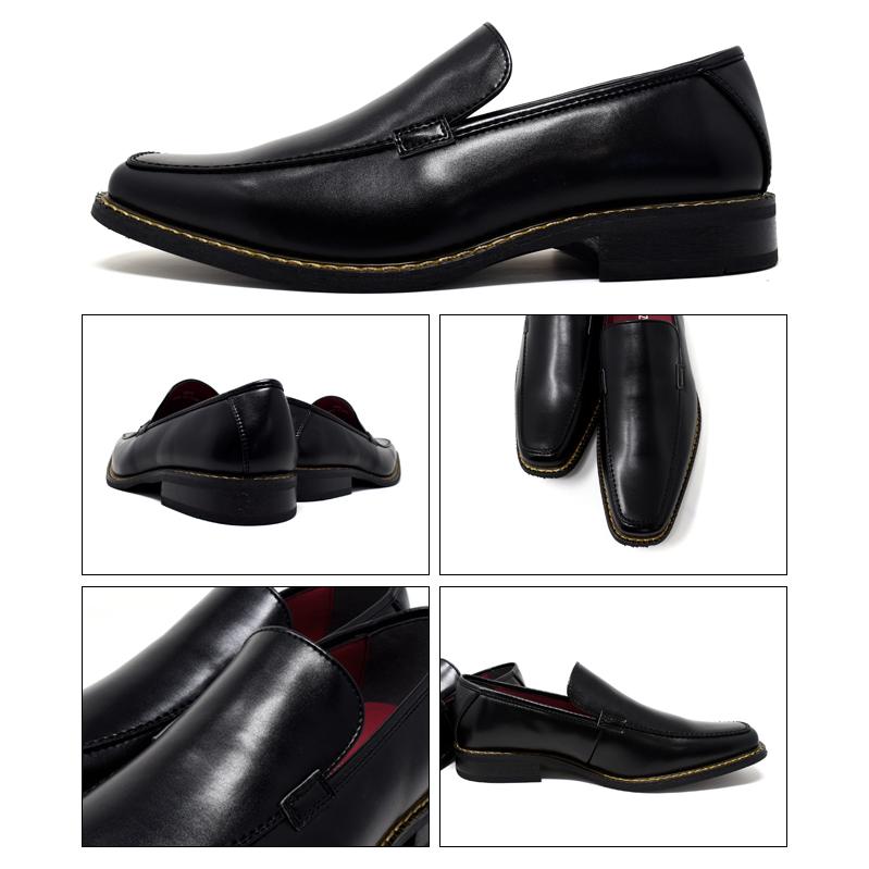 TAKEZO（タケゾー） ビジネスシューズ メンズ 防水 葬式 靴 紐 モンク