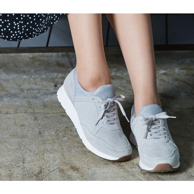 大人のスニーカー レディース 黒 灰色 紺色 アシックス商事 テクシーレザー Tl Longpshoe 通販 Yahoo ショッピング