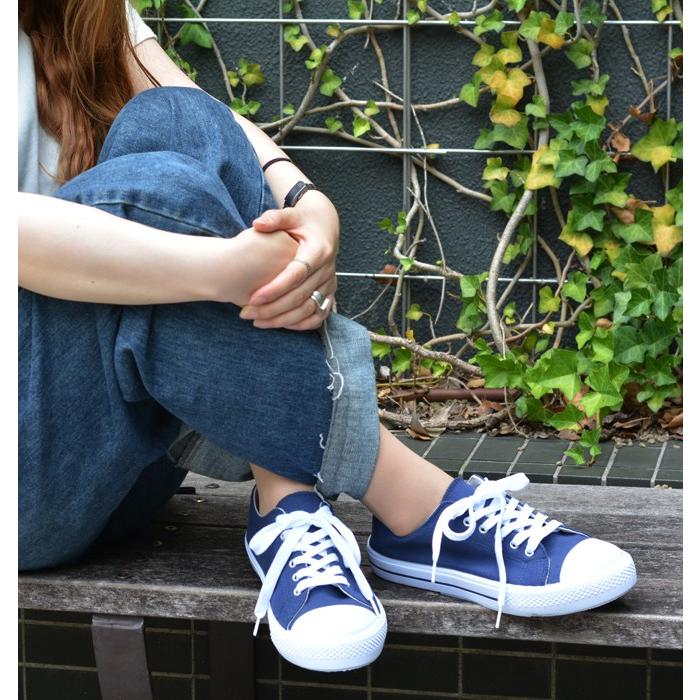 スニーカー レディース 紐 おしゃれ 黒 白 ブランド 安い ローカット キャンバス 紺色 赤 軽い Una 66 Longpshoe 通販 Yahoo ショッピング