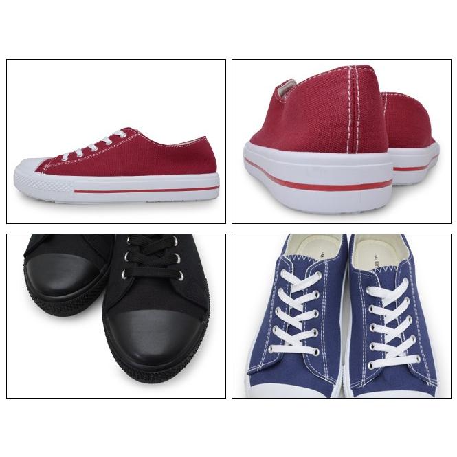 スニーカー レディース 紐 おしゃれ 黒 白 ブランド 安い ローカット キャンバス 紺色 赤 軽い Una 66 Longpshoe 通販 Yahoo ショッピング