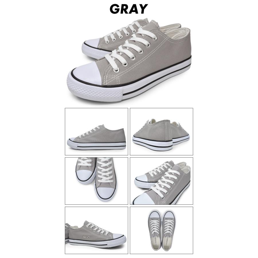 una atadura キャンバス スニーカー レディース ローカット 22.5