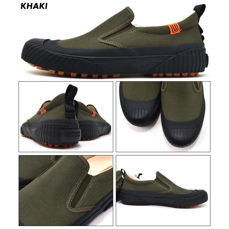 UNIVERSAL OVERALL スリッポン キャンバス ユニセックス メンズ レディース スニーカー USサイズ 黒 茶色 緑色 白 生成り 厚底インソール ユニバーサルオーバーオール シークレットシューズ シークレットインソール 身長 伸びる ポイント消化 UNIVERSAL OVERALL（ユニバーサルオーバーオール） スリッポン