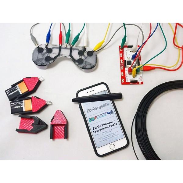 3Dプリンター フィラメント Conductive PLA 1.75mm 0.5kg(導電性