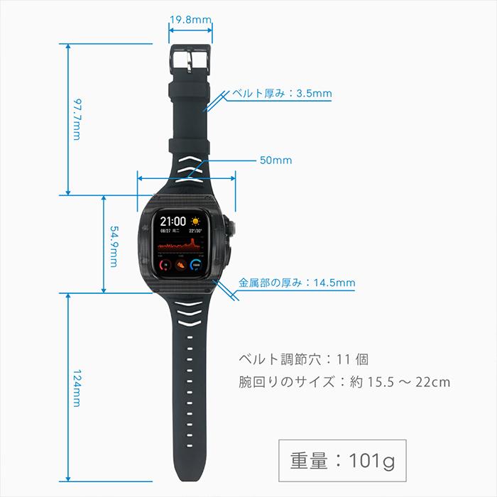 ＼2025年新登場／Apple Watch メタルバンパーケース オールインワンバンド ベルト一体型 一体型 バンド 45MM 44MM 44 45 mm アップル アップルウォッチ ベルトの画像