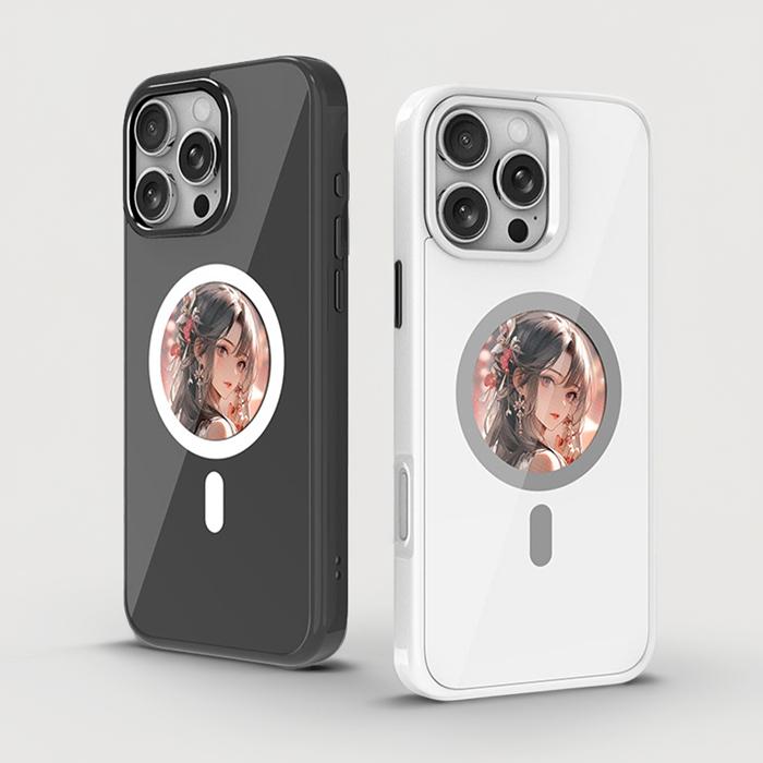 LooCo E-Ink スマホケース NFC 4色 省電力 背面表示 電子ペーパー
