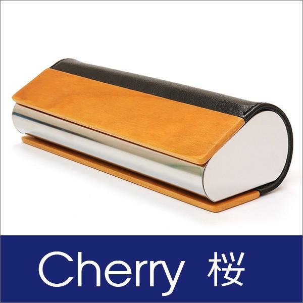LooCo メガネケース 眼鏡ケース ハード 本革 レザー leather