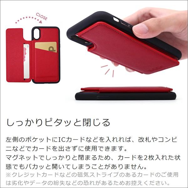 iPhone12 iPhone11 ケース iPhone 12 11 Pro Max iPhoneSE2 背面 カード収納 12mini XR X XS Max 8 7 6 6S plus カバー スマホケース｜looco-shop｜03