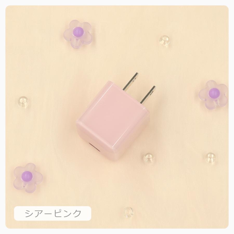 LooCo PD対応 20W AC アダプター ケーブル付き ケーブルセット TypeC