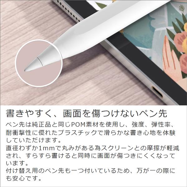 LOOF iPad Pro mini Air 用 アクティブスタイラスペン スタイラスペン タッチペン 第5世代 極細 ペン先1.0mm イラスト 充電式 超高感度｜looco-shop｜04