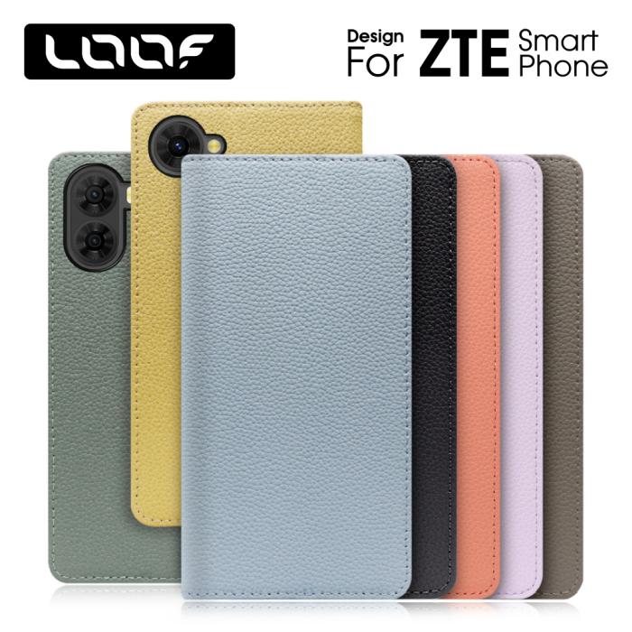コウリンママ　新品  NEMIKA    ニット  ラドロー携帯ケース LooCo Official Shop / [ LOOF SKIN SLIM ] かんたんスマホ4 A402ZT